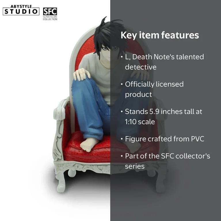 ABYstyle Studio Death Note - L SFC Figure - Walmart.com