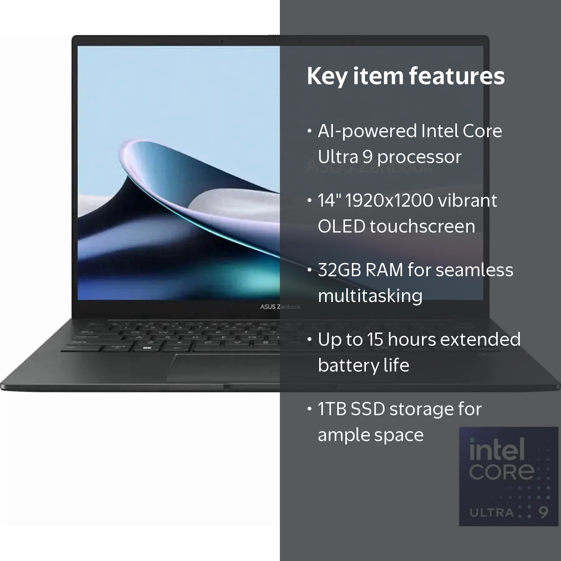 【最終値下げ】Zenbook14 Core Ultra 9 32GB 1TB Asus ZenBook 14 14