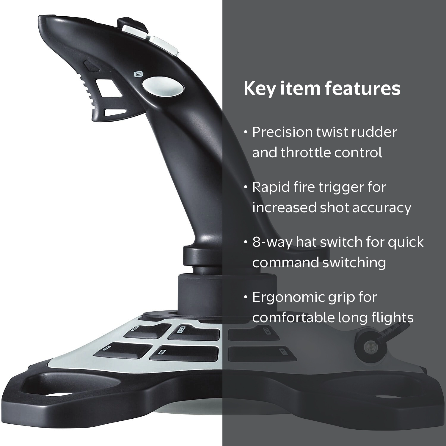 Logitech Extreme 3D Pro Joystick - PC Gaming Flight Gamepad