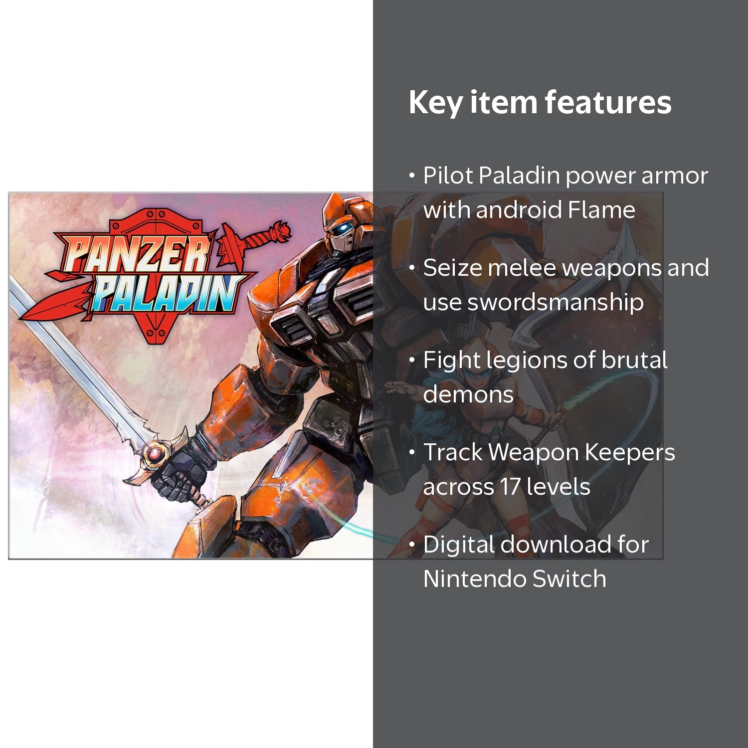 Panzer Paladin - Nintendo Switch [Digital] - Walmart.com