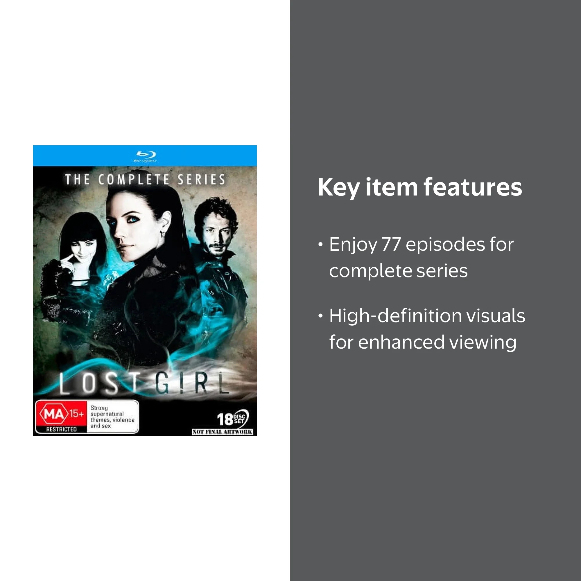 Lost Girl: The Complete Series (Blu-ray) - Walmart.com