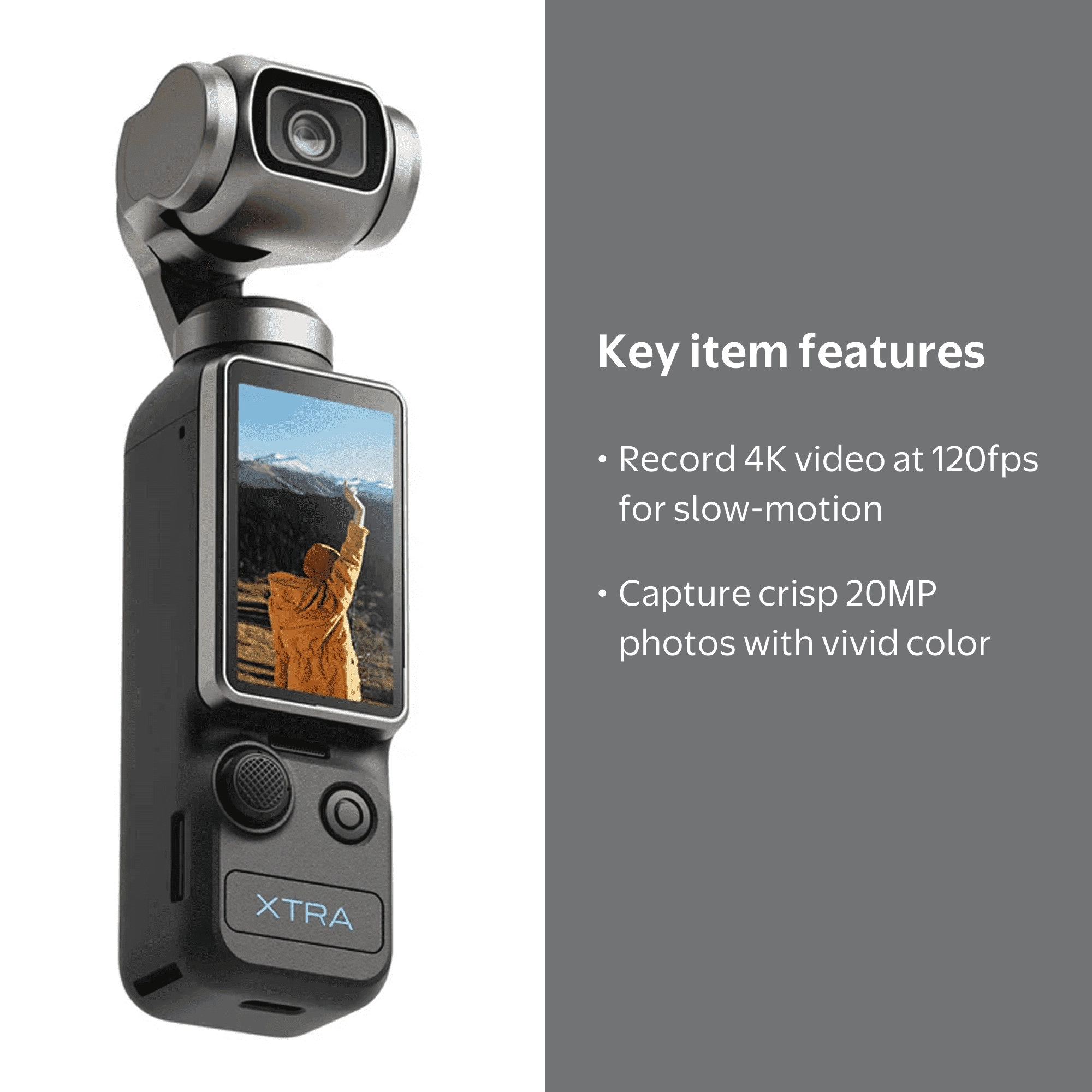 7” Jewels Opportunity PX11034PROMO Colpix Records プロモ /00080 Xtra Muse, Vlogging Camera with 1'' CMOS and 4K/120fps Videos