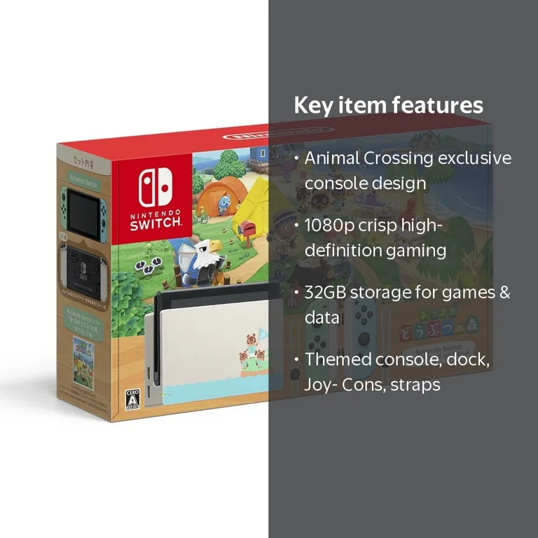 Nintendo, Animal Crossing New Horizons, Limited Edition, Blue