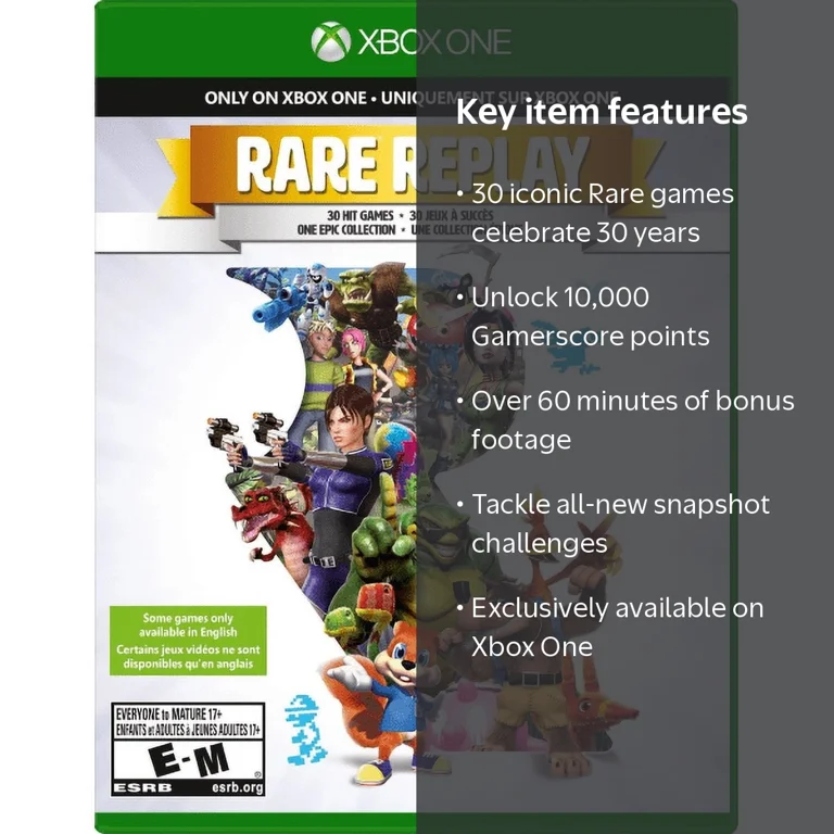 Rare Replay [Xbox One] - Walmart.com