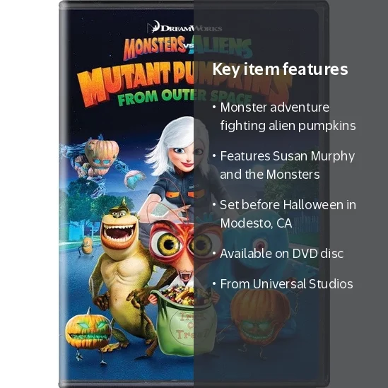 Monsters vs. Aliens: Mutant Pumpkins From Outer Space (DVD
