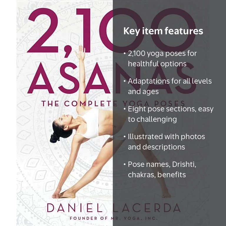 2,100 Asanas: The Complete Yoga Poses, (Hardcover) - Walmart.com