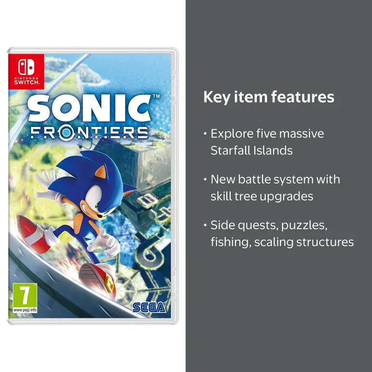SEGA, Sonic Frontiers, Nintendo Switch, High-Speed Adventure