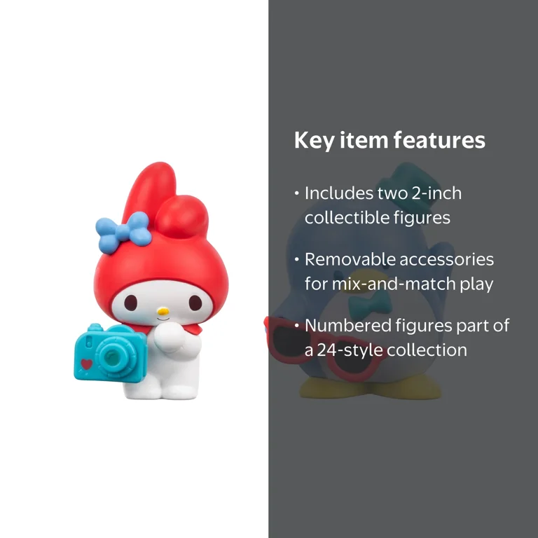 Hello Kitty and Friends - 2 inch 2 Figure Pack - Rainbow Vibes