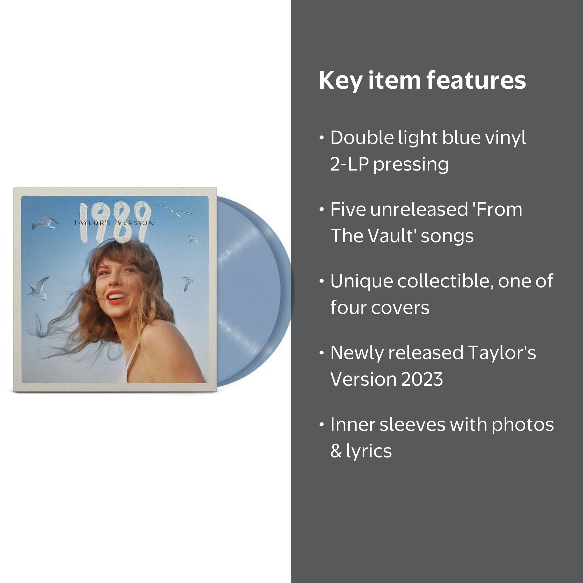 Free Shipping! Republic Records Taylor Swift 1989 (Taylor's