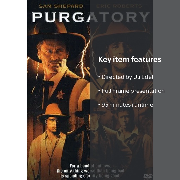 Warner Bros., DVD, Purgatory, 95 minutes, Full Frame Format