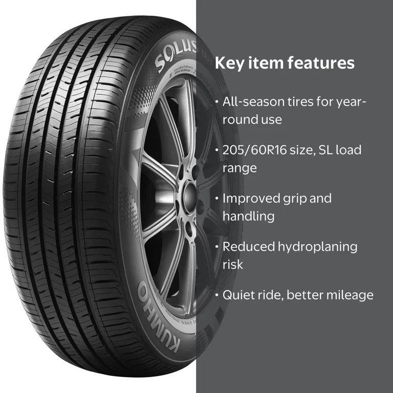 Kumho Solus TA31 All Season 205/60R16 92H Passenger Tire - Walmart.com