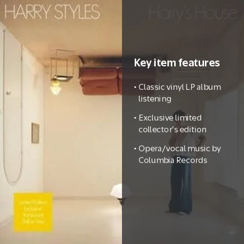 Erskine Records: Harry Styles' Harry's House Translucent Yellow