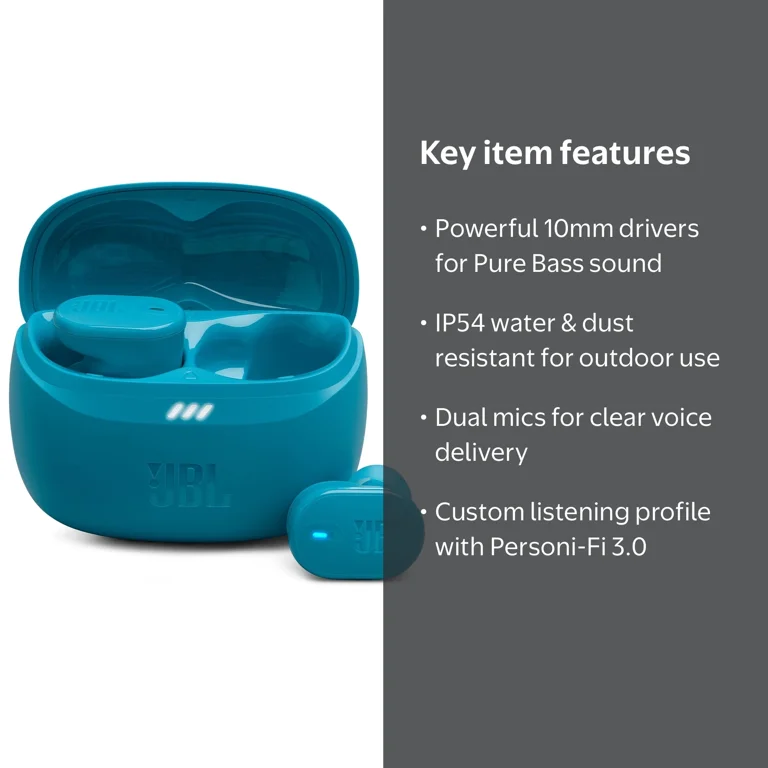 JBL, Tune Buds 2 Noise Cancelling True Wireless Headphones