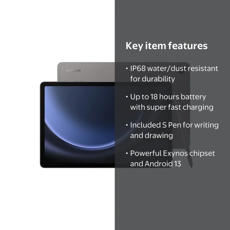 Samsung Galaxy Tab S9 FE, 10.9