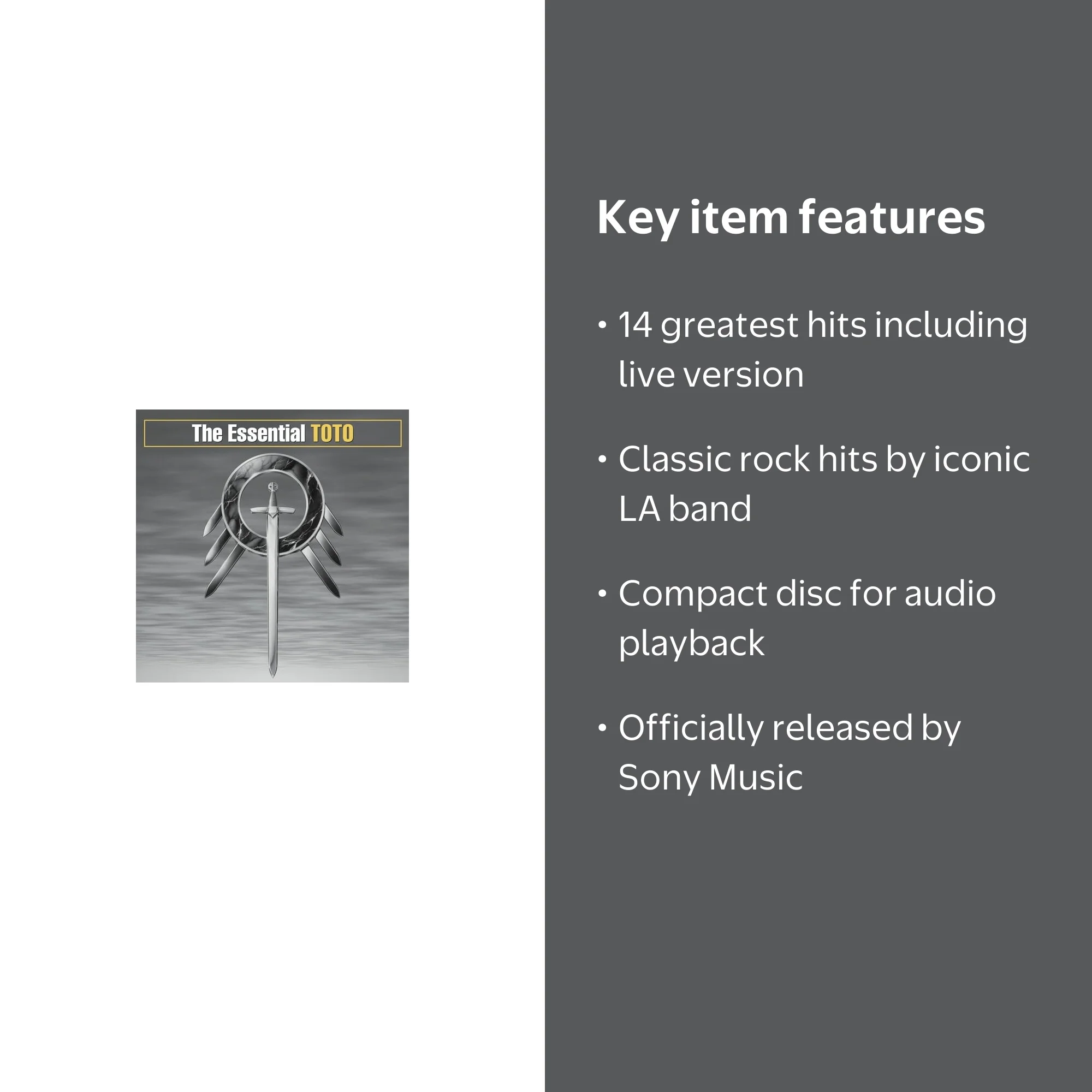 Toto - The Essential Toto - Music & Performance - CD - Walmart.com