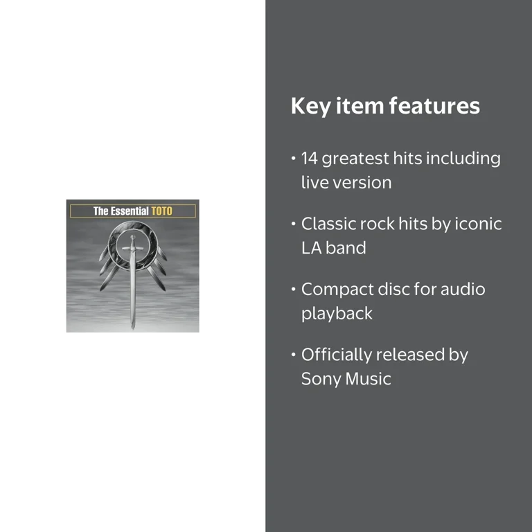 Sony, Music CD, Toto The Essential Toto Music and Performance