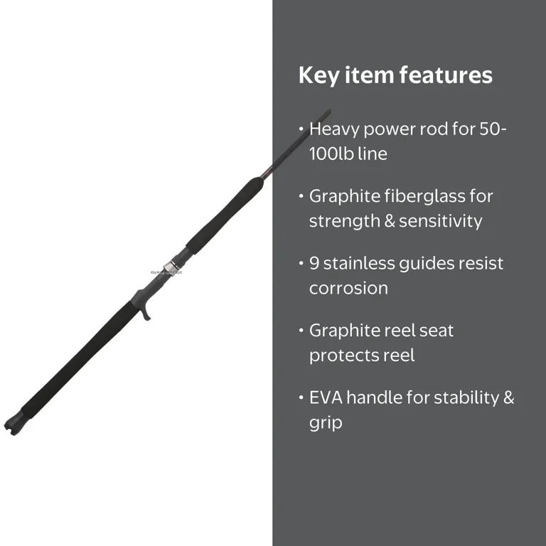 lamiglas bluewater vs ugly stik tiger elite Jig Spinning Rod Utilizing Ugly Tech construction Ugly Stik USTE1440C701 Tiger Elite