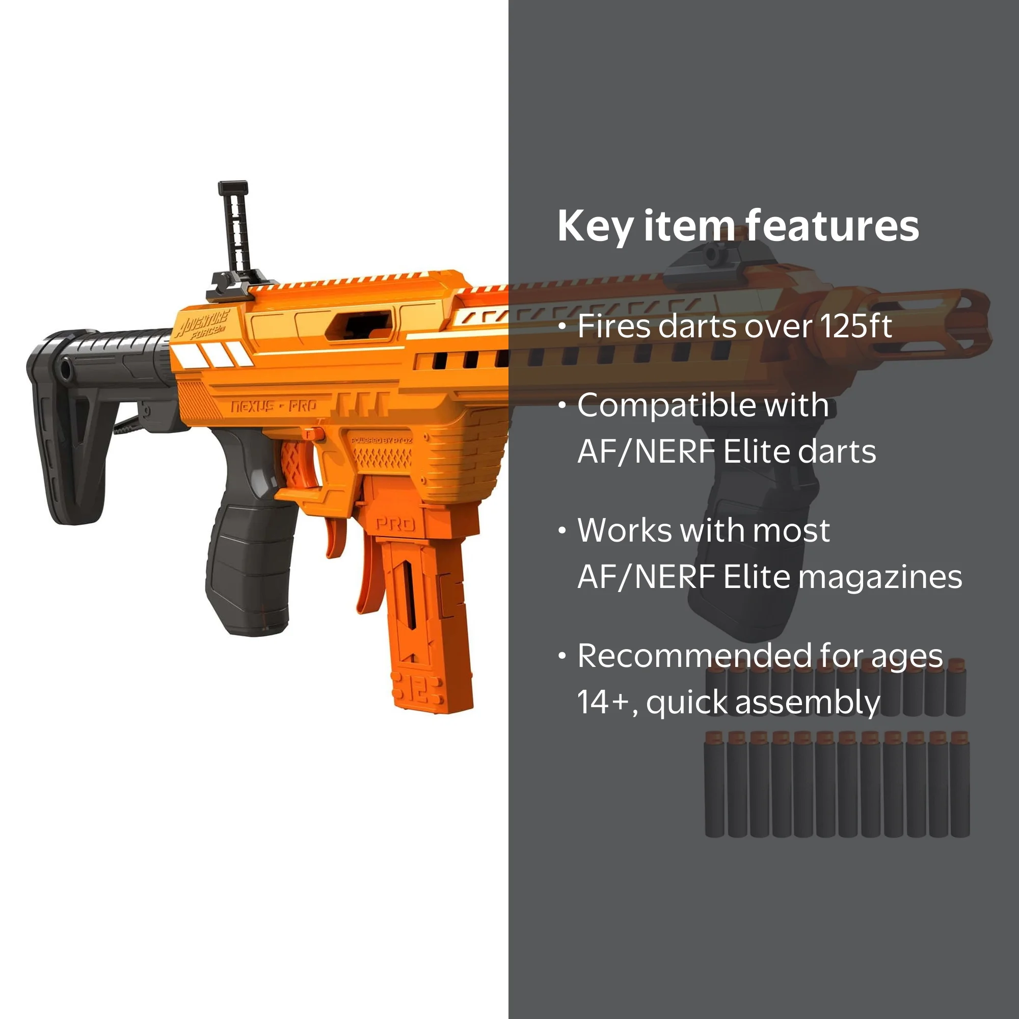 Adventure Force Tactical Strike, Nexus Pro Ultimate Dart Blaster