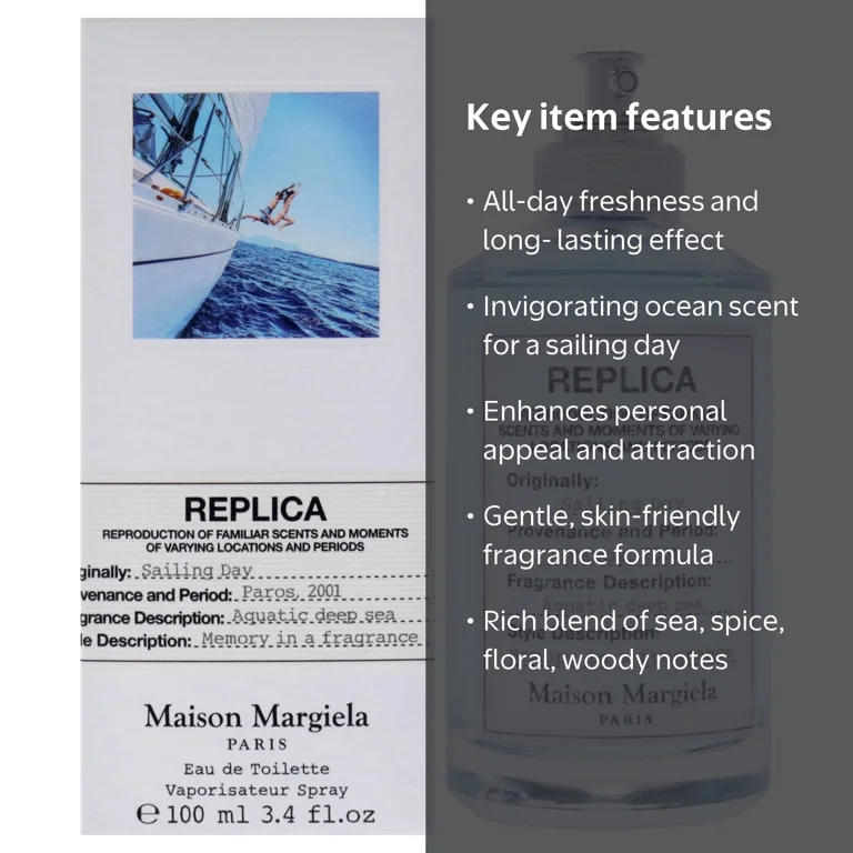 Maison Margiela, Replica Sailing Day, 3.4 oz EDT Spray - Walmart.com