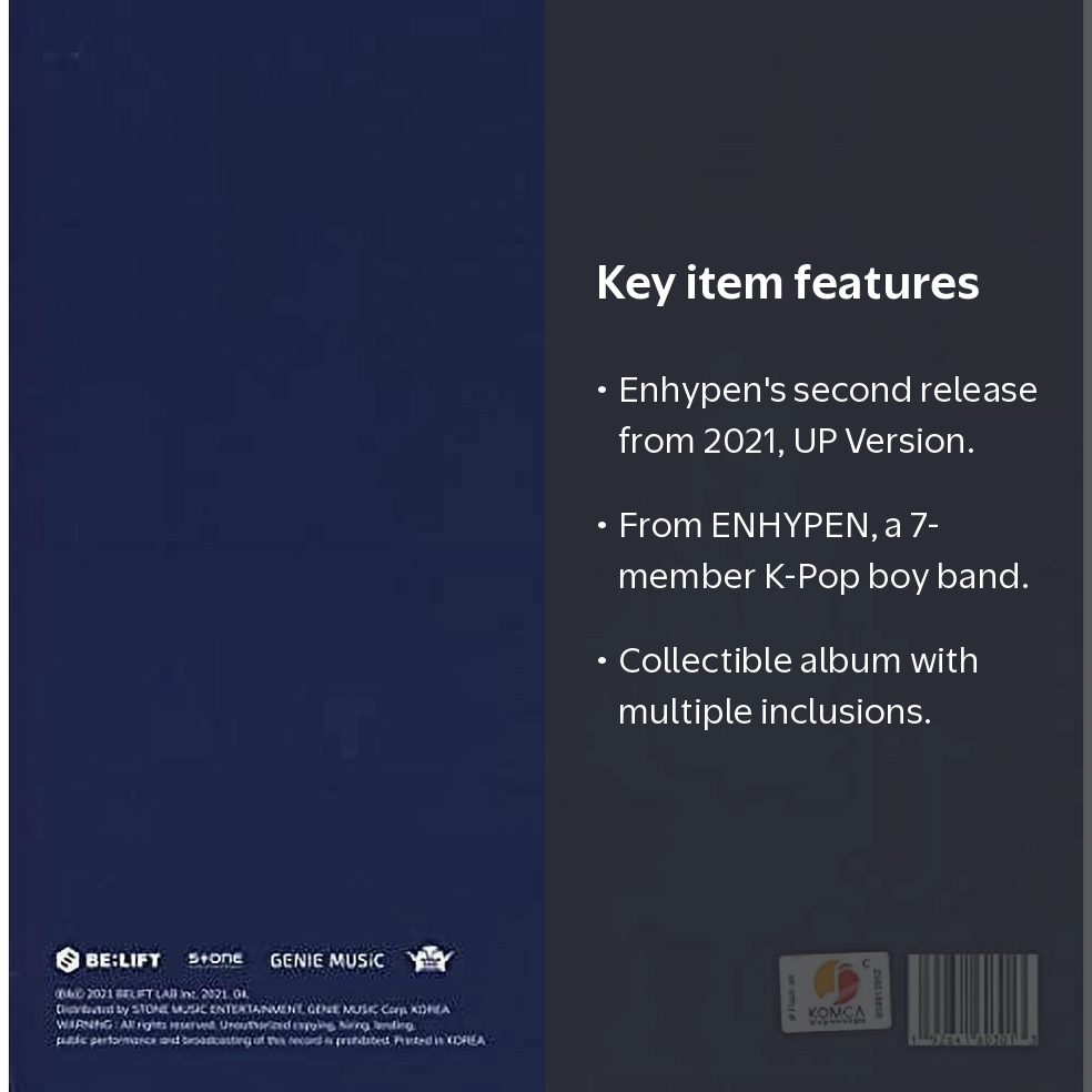 Belift Lab, Enhypen, Border: Carnival [UP Version], CD, Music and