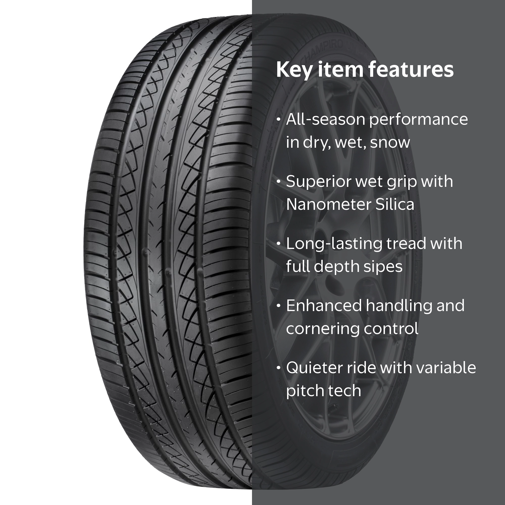 GT Radial Champiro UHP A/S UHP 235/40ZR18 95Y XL Tire - Walmart.com