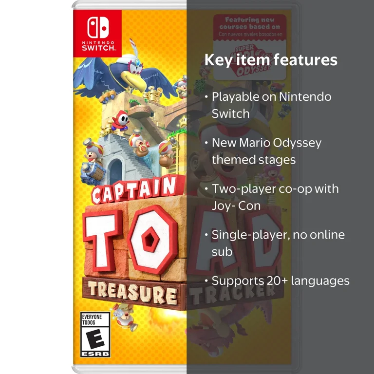 Nintendo, Captian Toad: Treasure Tracker, for Nintendo Switch