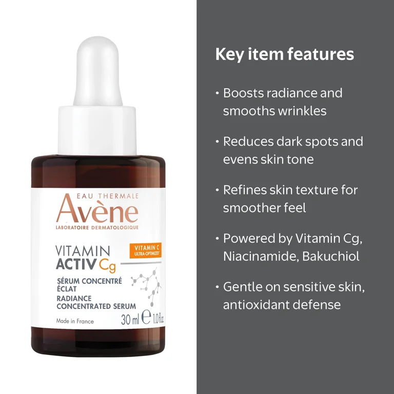 Avène Vitamin Activ Cg Radiance Concentrated Serum, Radiance
