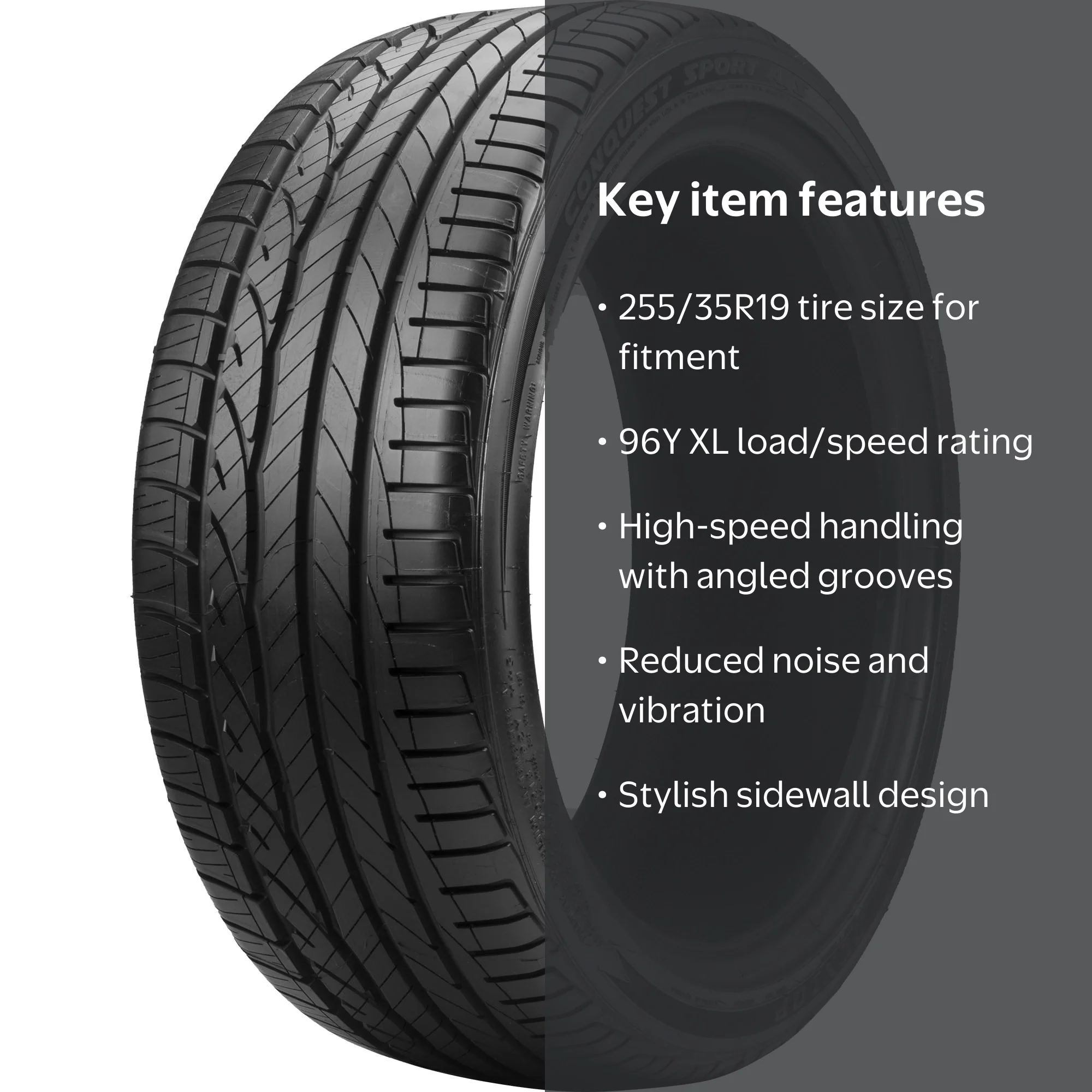 Dunlop Conquest Sport A/S UHP All Season 255/35R19 96Y XL