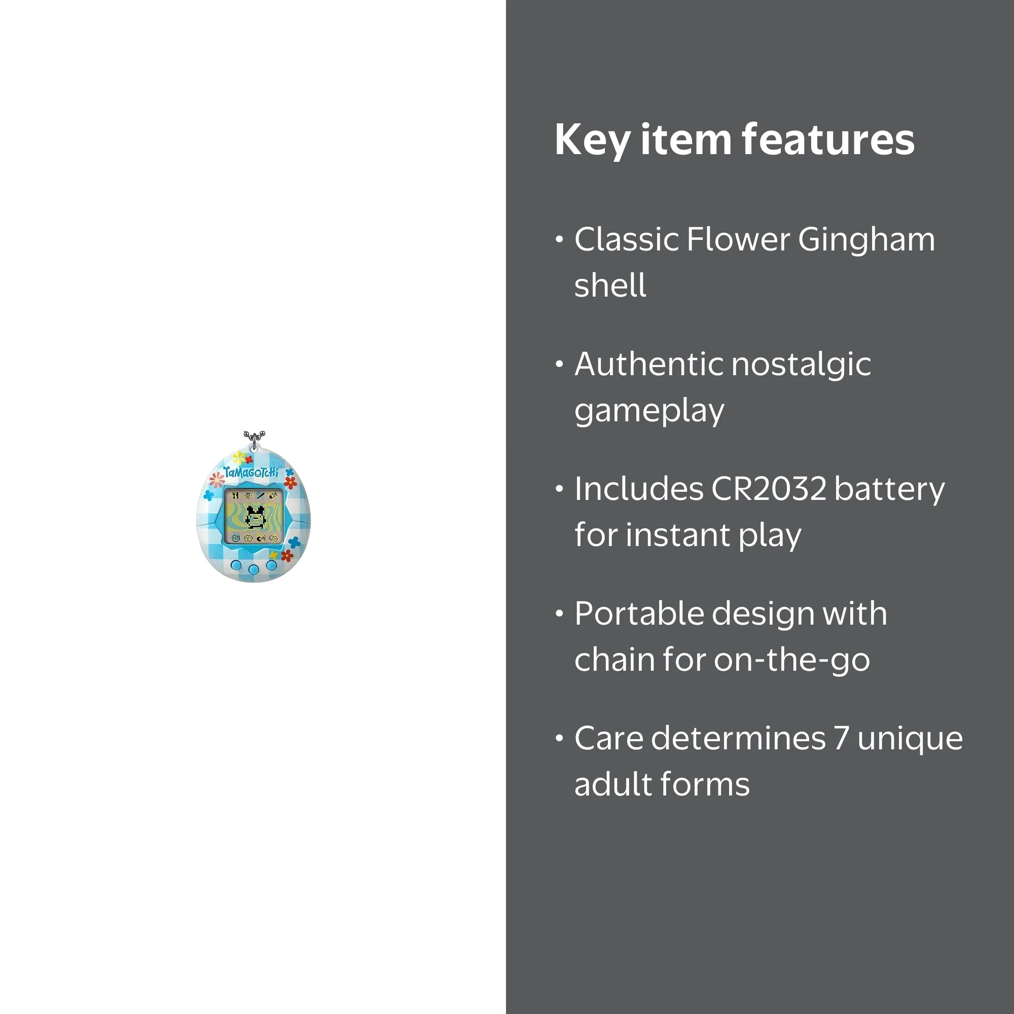 Tamagotchi Original - Flower Gingham - Walmart.com