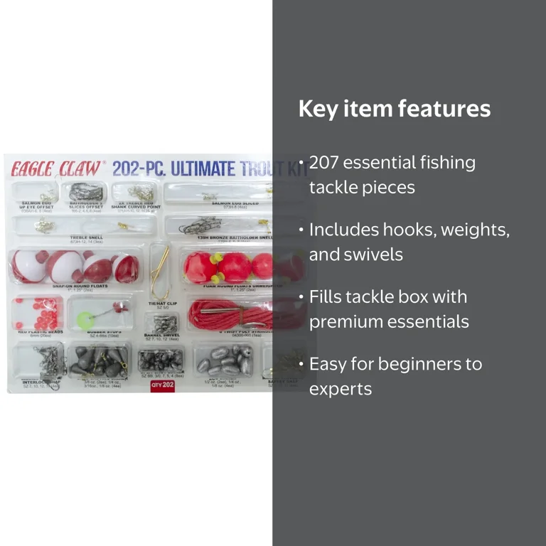 essential tackle box items MadBite Freshwater Terminal Kits – KastKing How to Build a Beginner