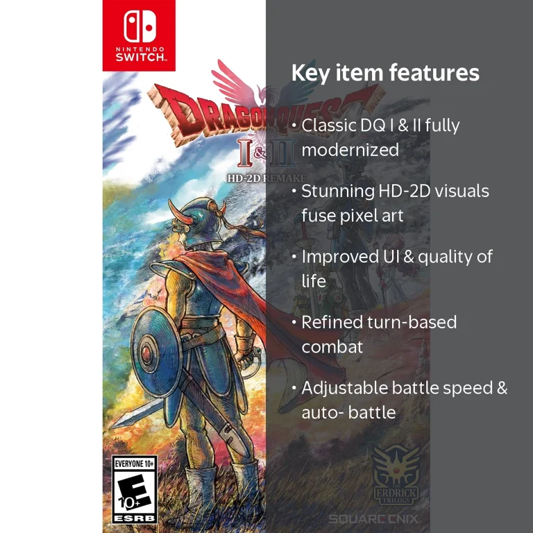 Square Enix, Dragon Quest I and II HD-2D Remake, Nintendo Switch