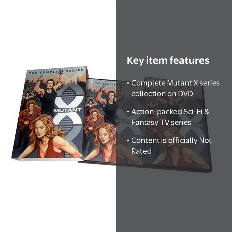 Lionsgate Home Entertainment, Mutant X: The Complete Series, DVD