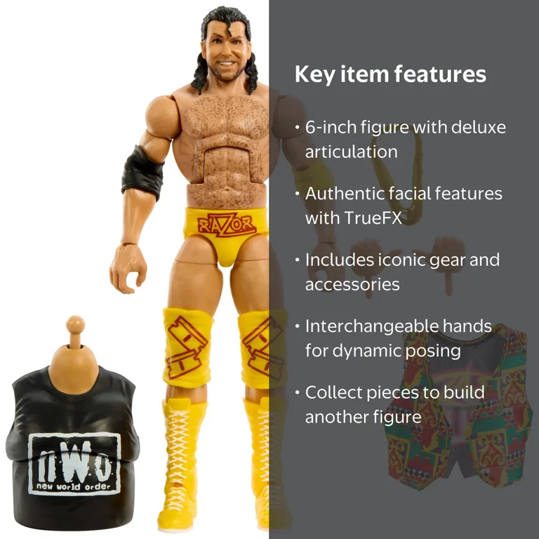 WWE Monday Night War Elite Collection Razor Ramon Action Figure
