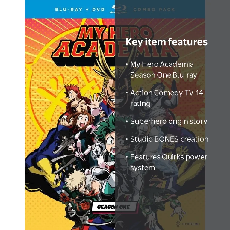 【中古】My Hero Academia: Season One [Blu-ray] [Import] My Hero Academia: Season One (Blu-ray/DVD Crunchyroll) - Walmart.com