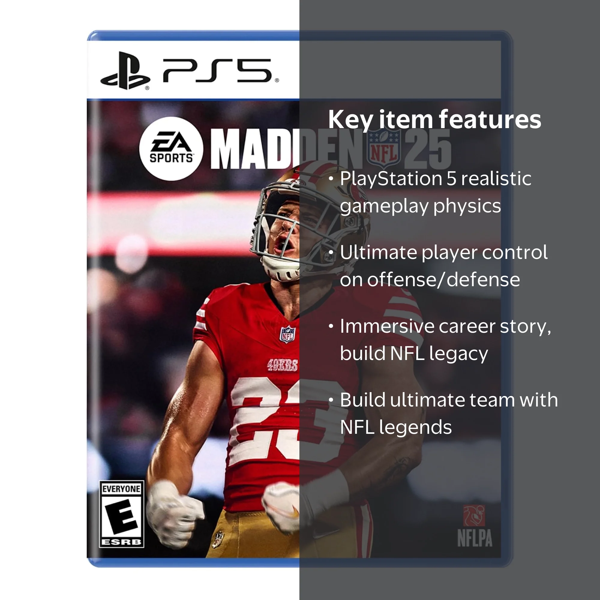 Free Shipping! Electronic Arts Madden NFL 25 PlayStation 5