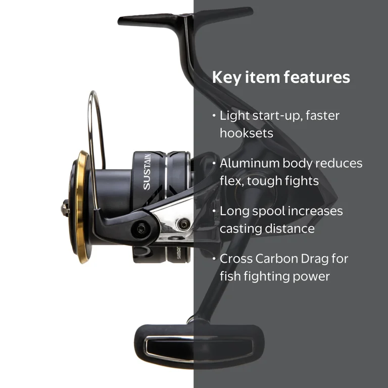 Shimano Fishing SUSTAIN 4000XG FJ Spinning Reels [SA4000XGFJ