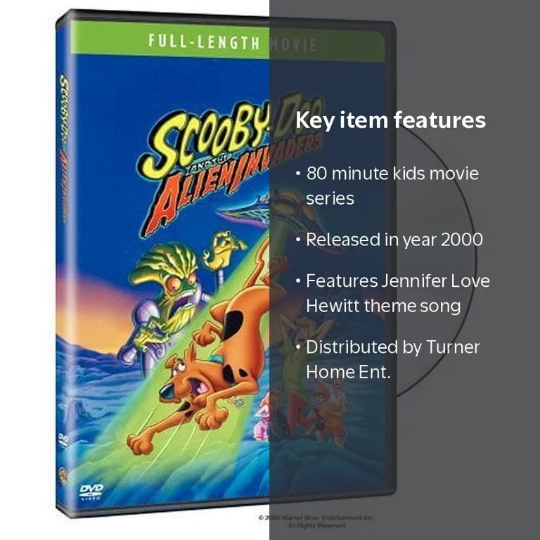 Warner Bros., Scooby-Doo and the Alien Invaders, DVD - Walmart.com