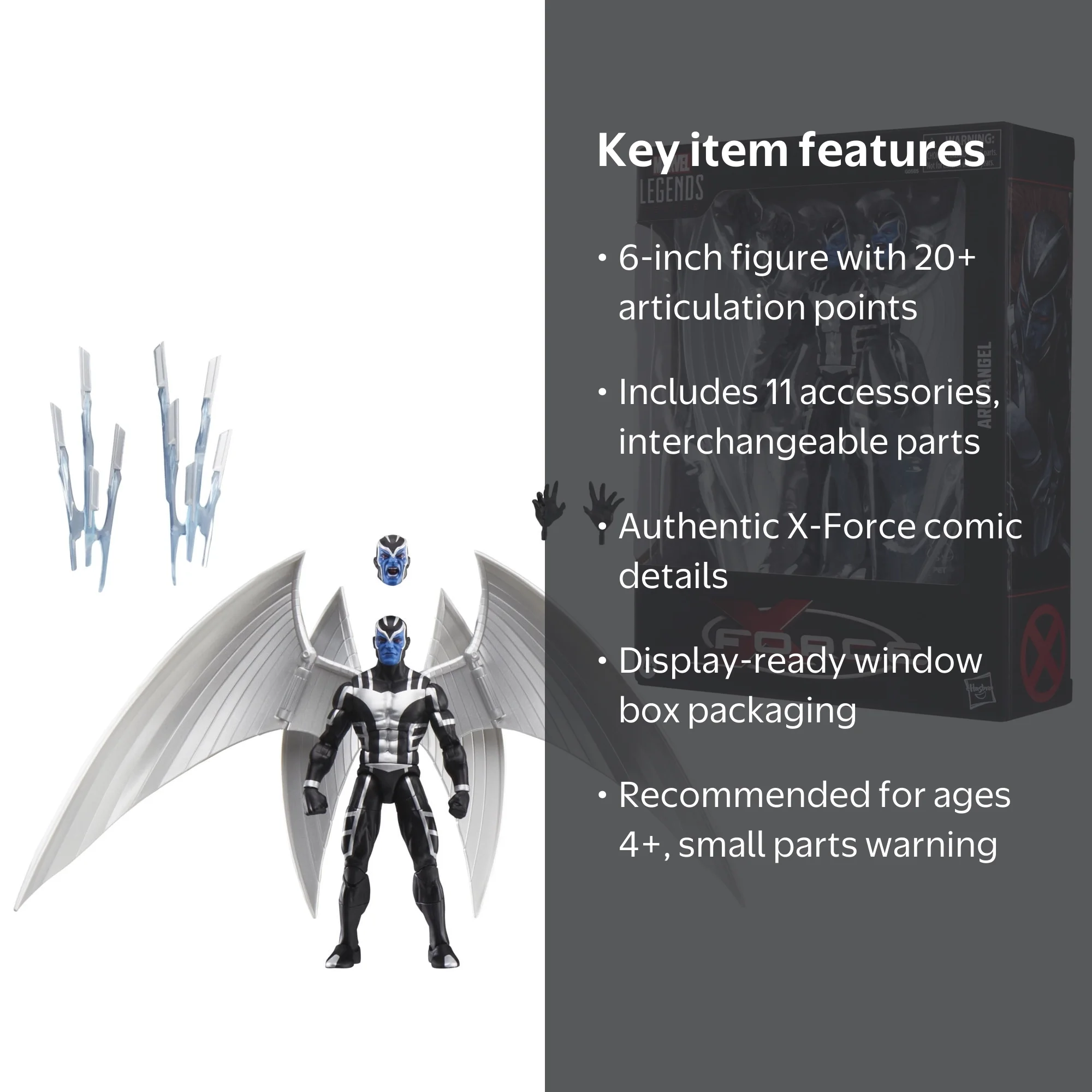 Hasbro Collectibles - X-Force - Marvel Legends - Archangel Action