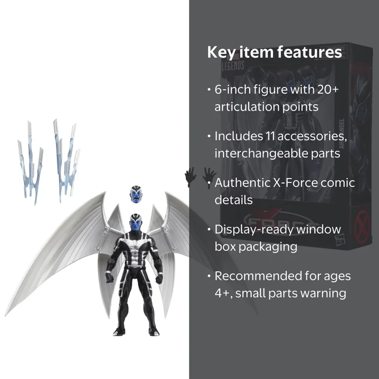 Hasbro Collectibles - X-Force - Marvel Legends - Archangel Action