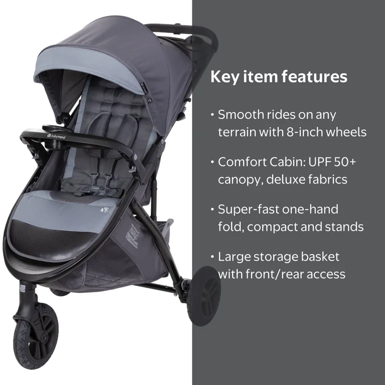 chicco keyfit 30 and stroller Bravo 3-in-1 Travel System, Quick-Fold with Car Seat Color:ROYAL (default) 100+ BIG ROCK SPORTS sleek wheels with treaded H-D Evo X17 Sun