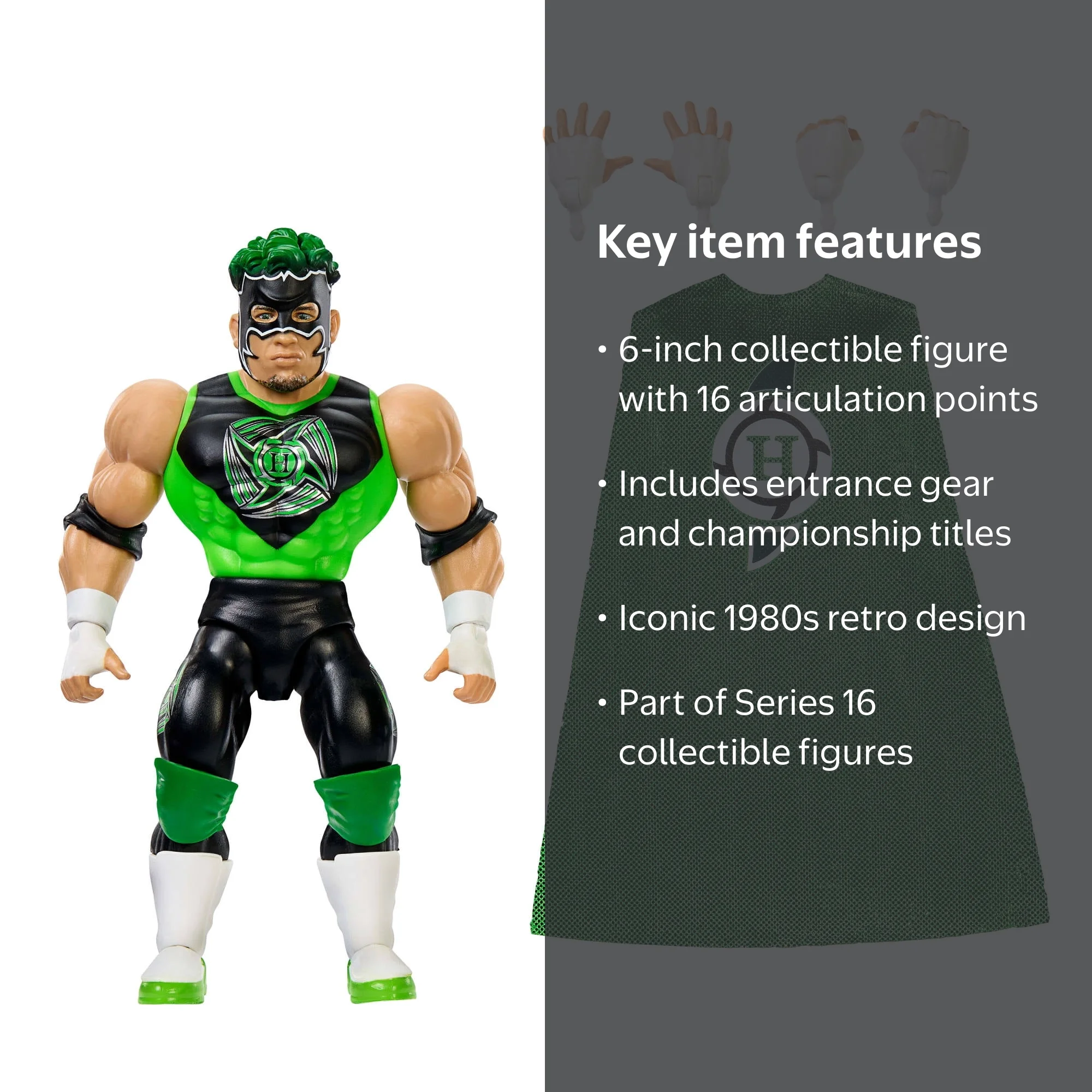 WWE Superstars Hurricane Action Figure & Accessories Set, Series