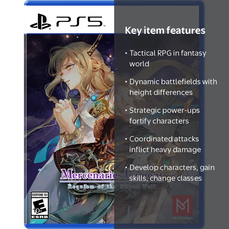 Mercenaries Lament Requiem of the Silver Wolf (PlayStation 5