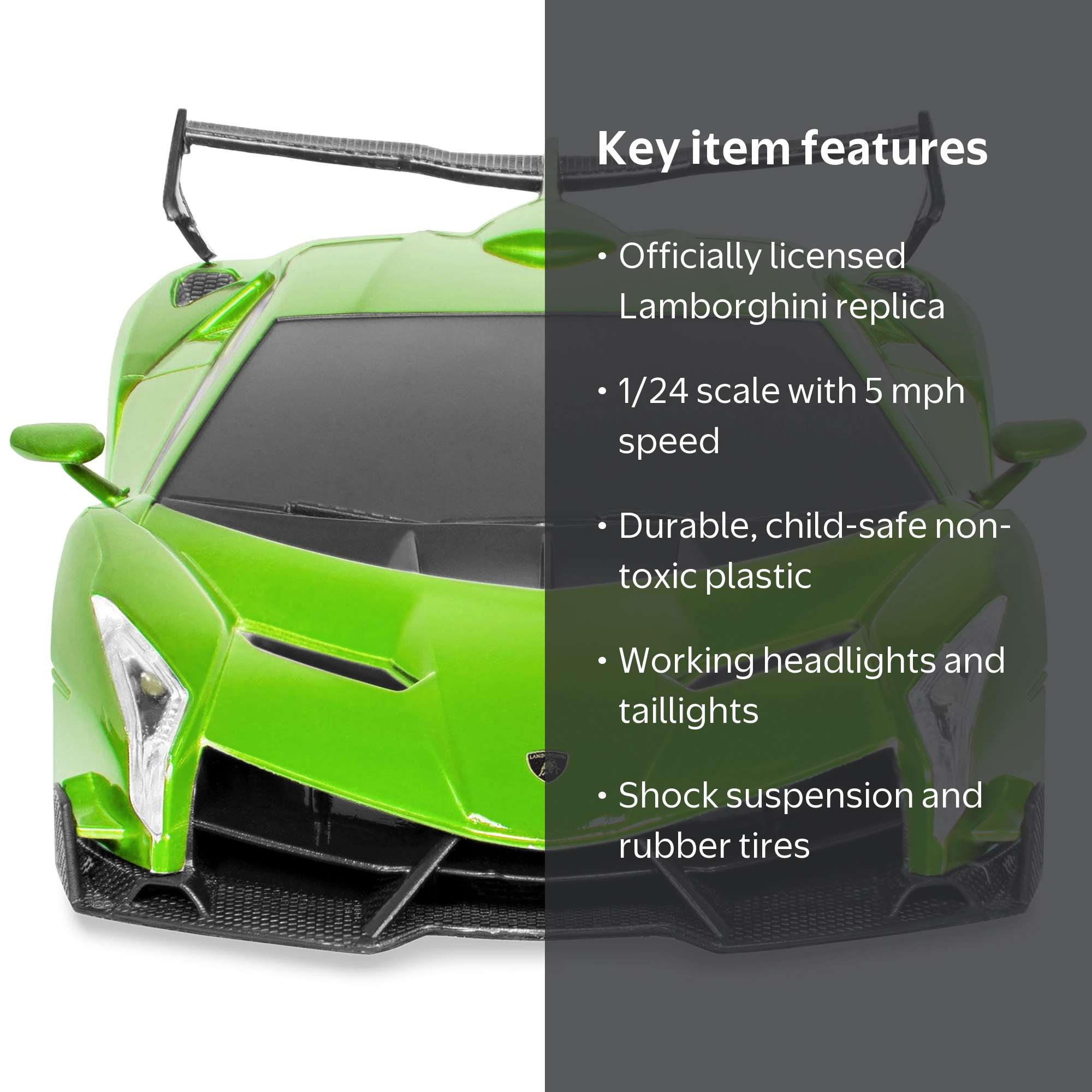 Best Choice Products RC Lamborghini Veneno Sport Racing Car 1/24