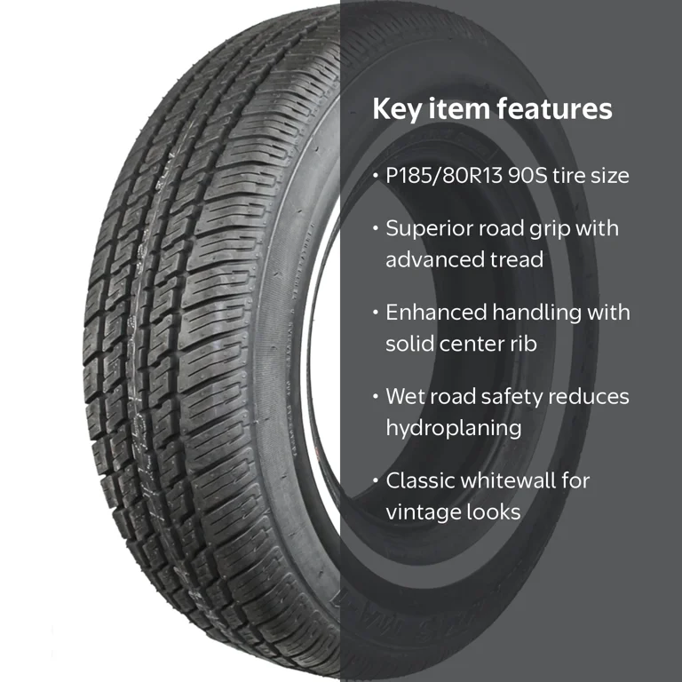 Maxxis MA-1 Performance Passenger Tire P185/80R13 90S for 1984-85