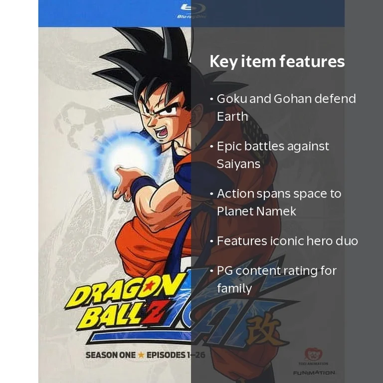 Universal Studios, Dragon Ball Z Kai - Season One Blu-ray, Anime