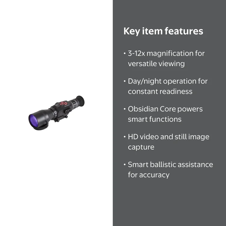 X-Sight HD Day/Night Rifle Scope 3-12x - Walmart.com