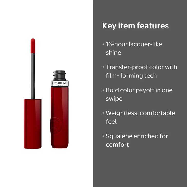 L'Oreal Paris Infallible Lacque Resistance Liquid Lipstick, Berry