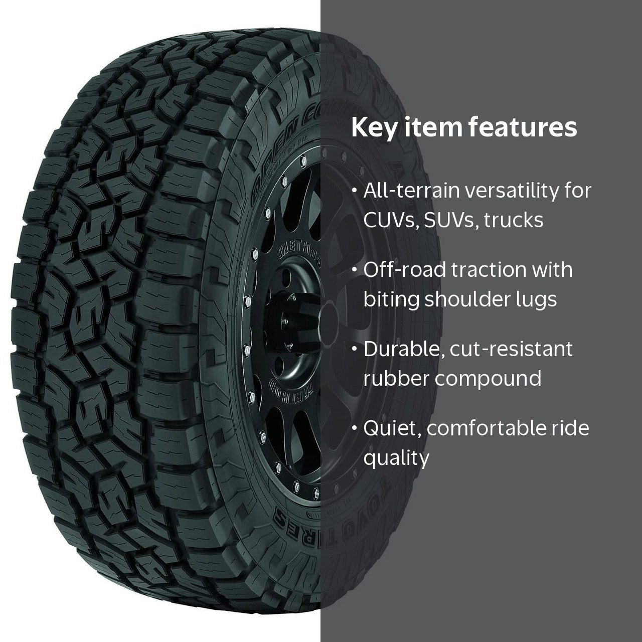 Toyo Open Country A/T III 305/60R18 116S Light Truck All Terrain