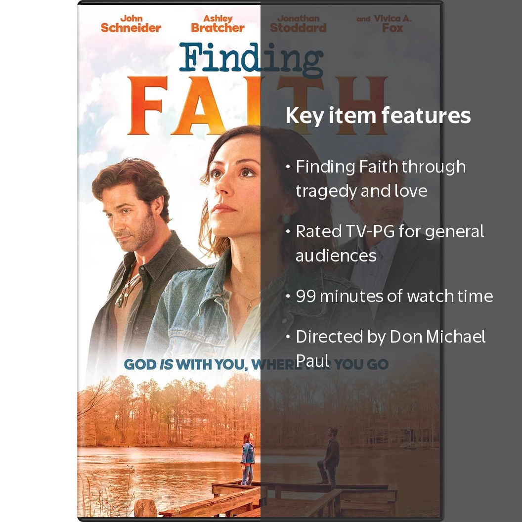 Mill Creek, Finding Faith DVD, 2024, Religious Movie, Christian