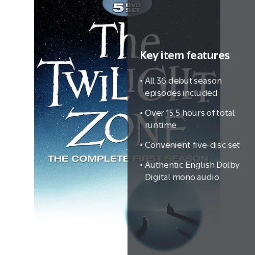 The Twilight Zone: The Complete First Season - Walmart.com
